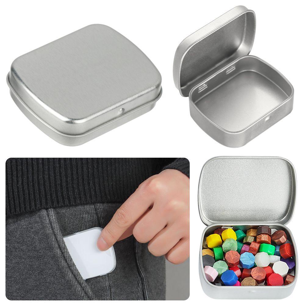 Chookyy Tin Box Portable Home Organizer Wadah Berengsel Bahan Metal