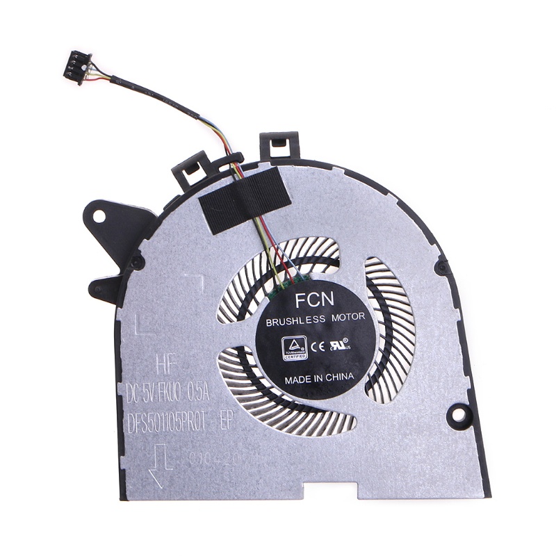 Bt CPU GPU Radiator Untuk DC 5V 0.5A 4pin 4-kabel Laptop GPU Cooler Fan Untuk 81LE Y7000P Y530P Y540P Y545 EG75100S1-1C010-