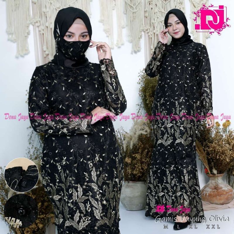 GAMIS DUYUNG OLIVIA/GAMIS MEWAH/GAMIS KEKINIAN