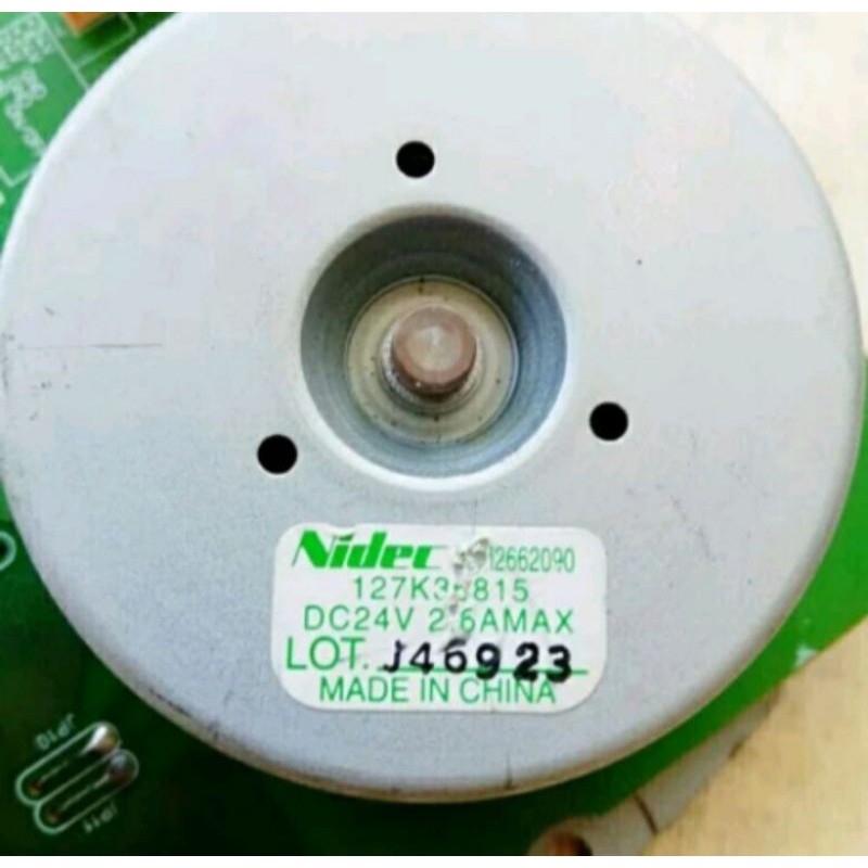 NIDEC BLDC MOTOR 24V 2.6A EX PRINTER