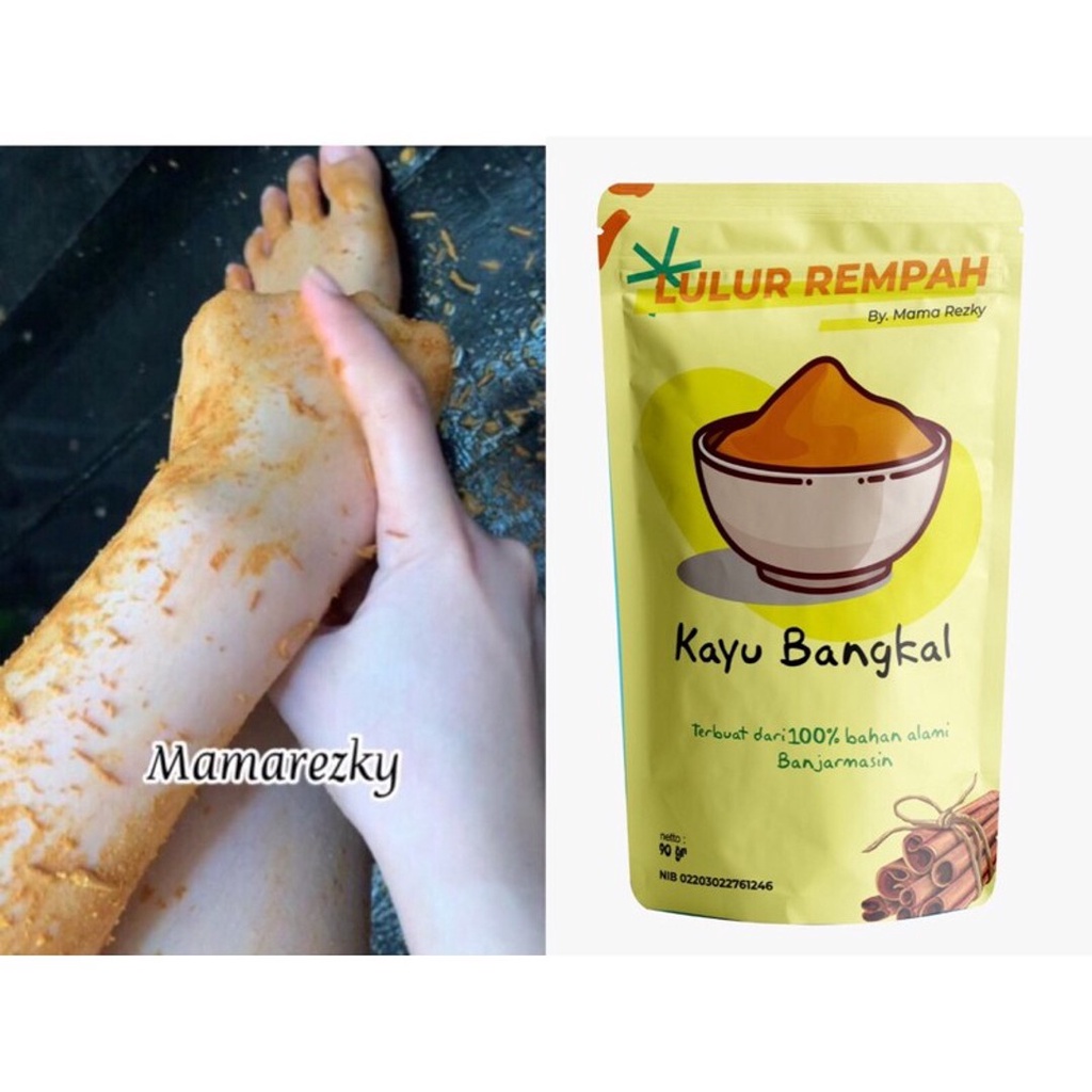 Lulur Rempah Kayu Bangkal Original 10gr