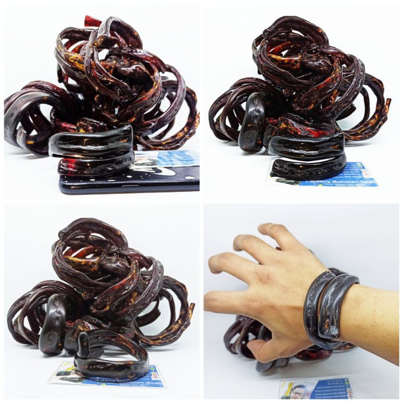 GELANG AKAR BAHAR MERAH JUMBO