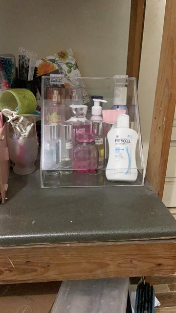 Akrilik Tempat Kapas Dll (3 Kotak)