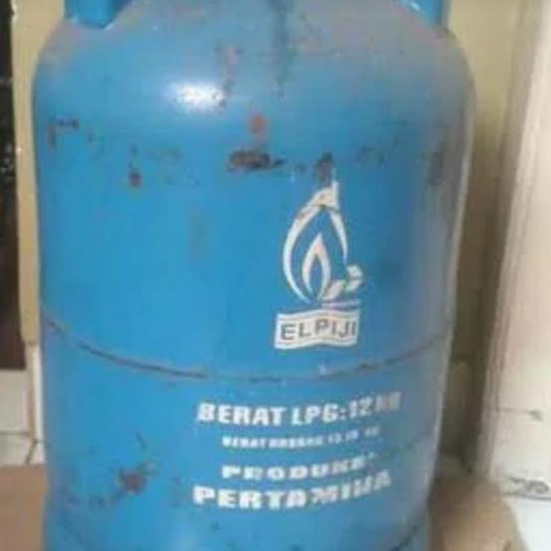 Tabung Gas LPG Elpiji 12 KG Biru Kosong Murah Meriah