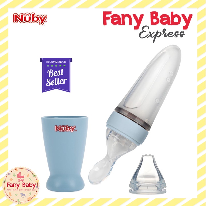 NUBY ALL SILICONE SQUEEZE FEEDER