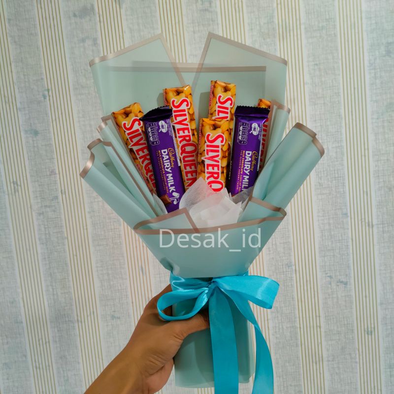 Exp Lama (COD) bucket coklat Silverqueen & Cadbury Berkualitas