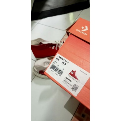 SEPATU ORIGINAL CONVERSE 70's ENAMEL HIGH RED / MERAH MADE IN VIETNAM