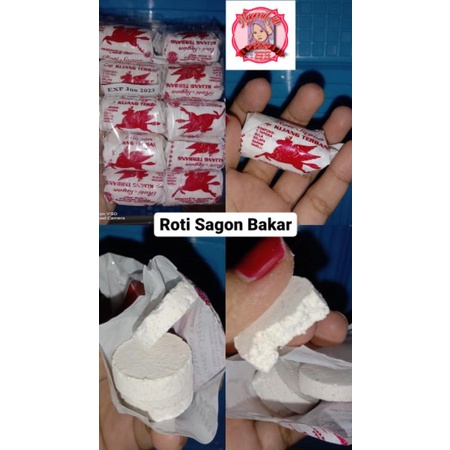 Sagon Bakar/Sagon/ Kue Sagu Kijang Terbang