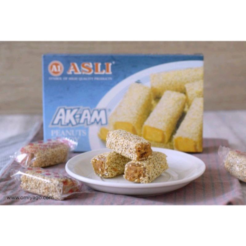 

A1 ASLI AK-AM PEANUTS CANDY 170GR - wafer kacang halus