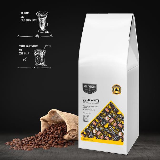 

Kopi- BIJI KOPI SUSU COLD WHITE BLEND - 1KG NORTHSIDER COFFEE - BIJI KOPI -Biji-Kopi.