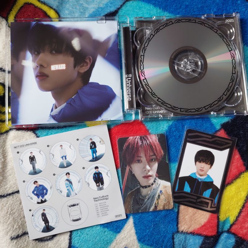 wts jewel case universe jisung ver photocard yuta jewel uc universe card jisung