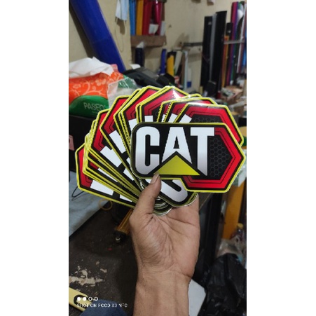 stiker CATERPILLAR stiker CAT stiker mobil