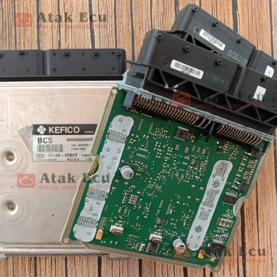 ECU ECM Kia Rio Pride 1.4L AT Automatic kode BC5 - KEFICO MG7.9.8 Bosch (Plug and Play)