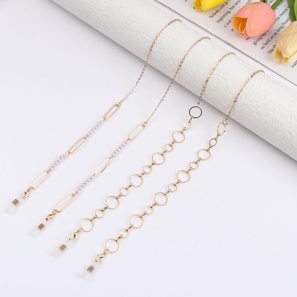 Lily Chain Fashion Cord Mutiara Kalung Tali Kacamata Sunglasses Glasses Chain