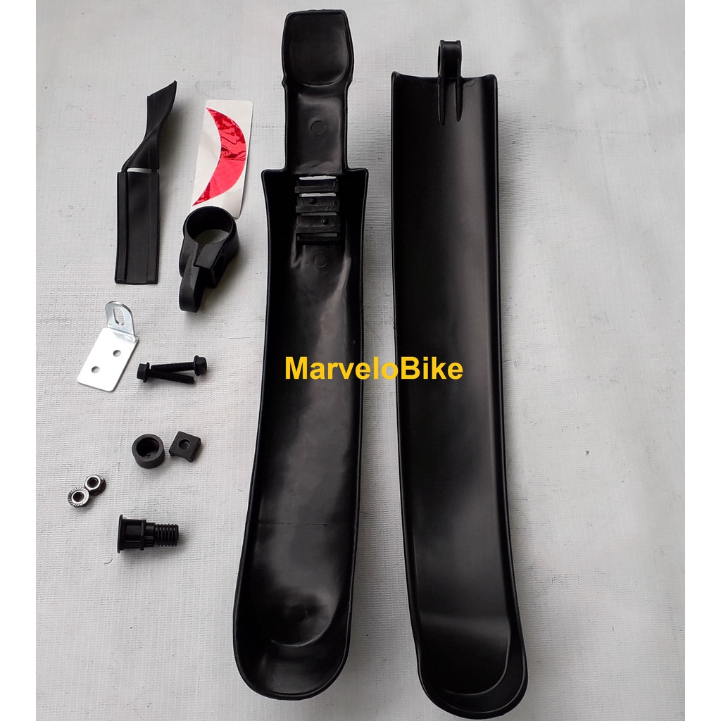 Spakbor Fender Sepeda MTB 24 26 / 27.5 Taiwan Plastik