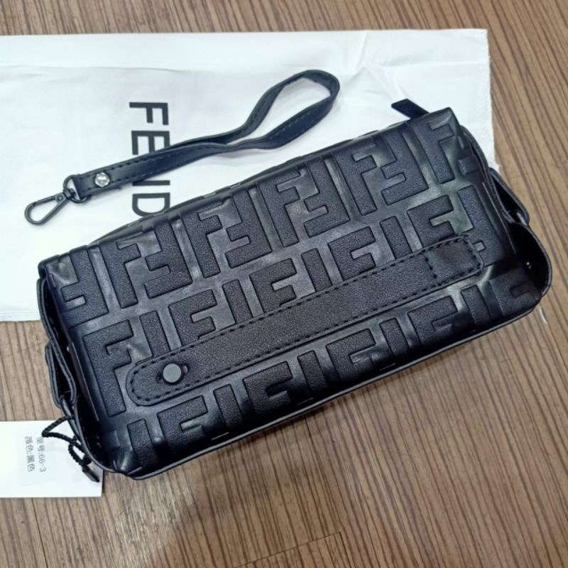 Handbag Fendi FF Pouch Bag / Tas Tangan Premium Quality