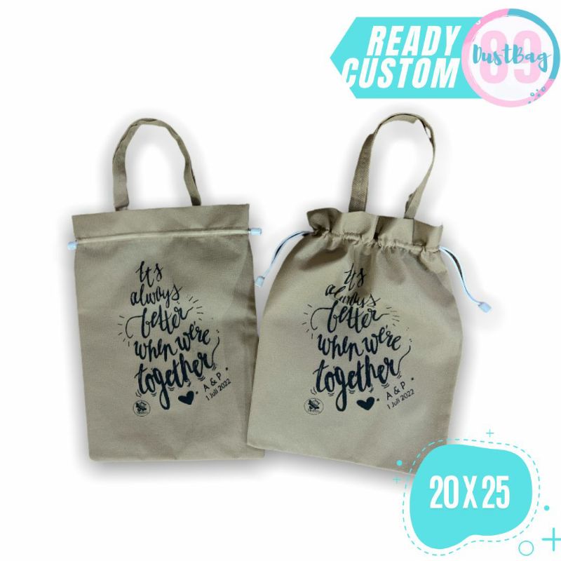 

Tas Serut Spunbond 60gsm Custom Tas Souvenir Tas Promosi Tas Ultah Anak S LOZ 20.25