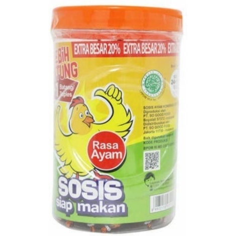 

SOSIS AYAM SO NICE SIAP MAKAN EXTRA 20% TERBARU 24+1