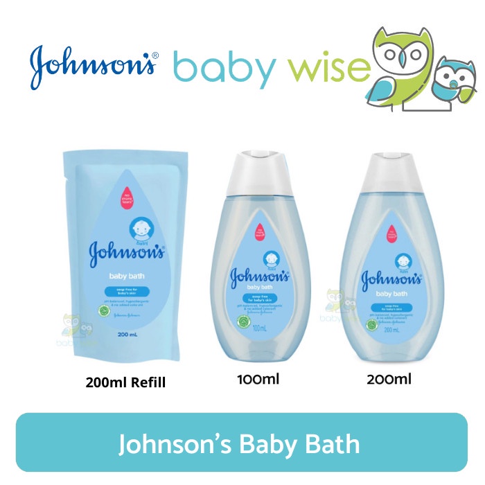 Johnson's Baby Bath - Sabun dan Shampo Mandi