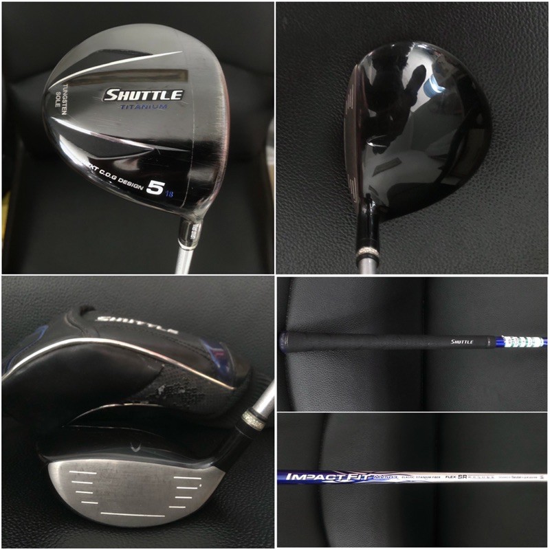 Jual Stick Golf Fairway Wood 5 Maruman Shuttle Titanium Indonesiashopee Indonesia 