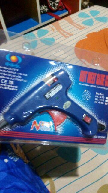 Glue Gun Lem Tembak 20w Ada Tombol On Off Kualitas Terbaik