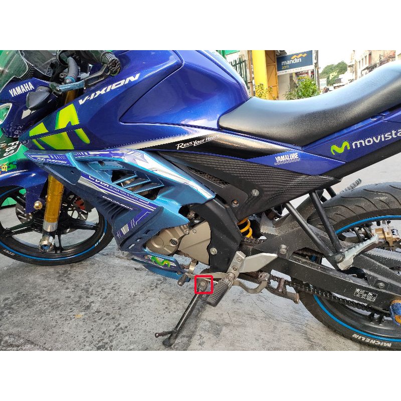 NACOM DV Baut Standar Samping RX King,Vixion