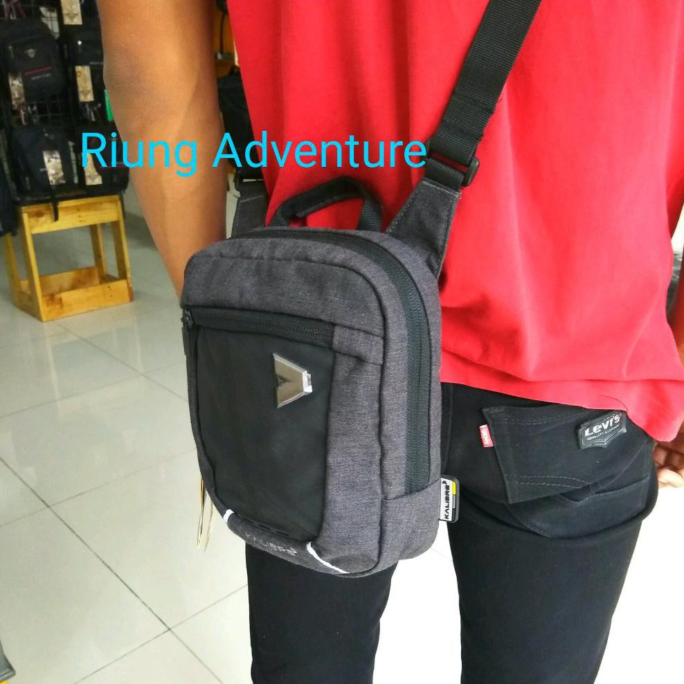 Paling Murah Tas Selempang Tab 7" Trendy/Gaul Kalibre 920471 Ashen Ori/Asli Terbaru