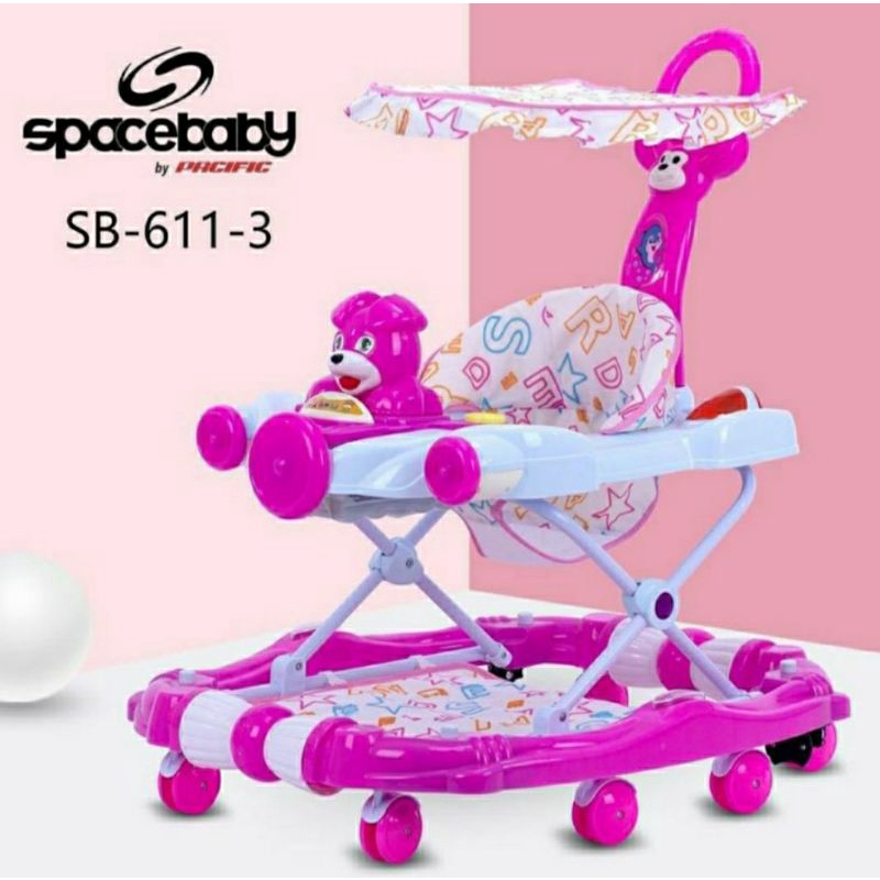 Baby Walker Space baby | SB 611-3 | Roda bayi