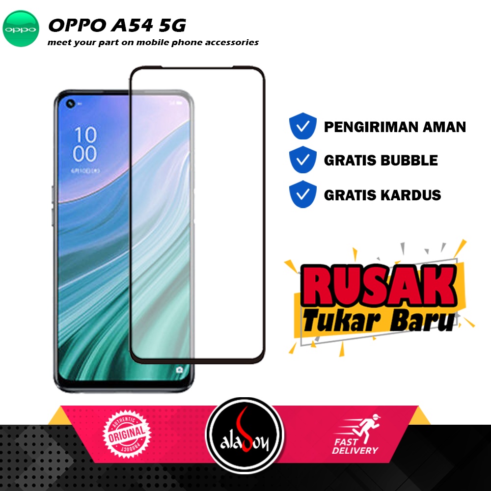 Tempered Glass Oppo A55 5G Anti Gores Layar Screen Protector