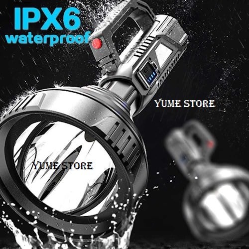 Pocketman Senter LED Waterproof USB Recharge Cree XPE