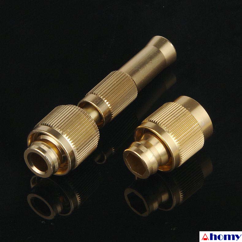 semprotan kuningan 5/8” konektor selang kran adaptor drat