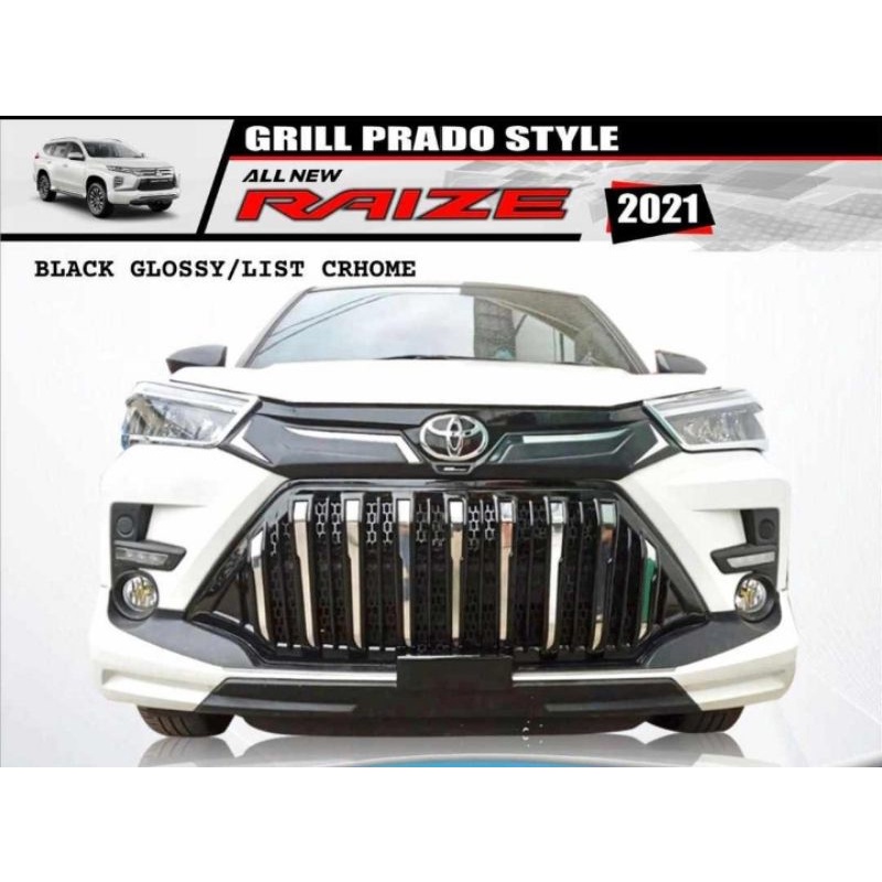 grill depan grill apollo raize toyota raize