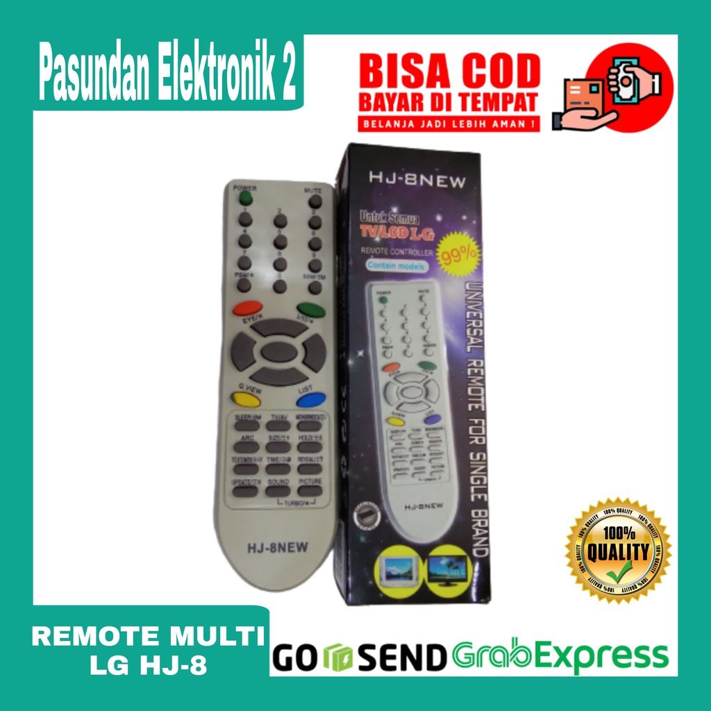 REMOT TV LG TABUNG SLIM FLAT LCD LED MULTI UNIVERSAL CHUNGHE