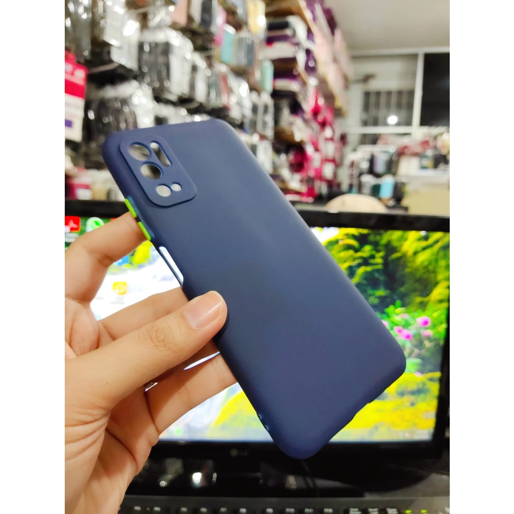 SMPC TPU Candy Xiaomi Redmi Note 10 5G Poco M3 Pro 6.5 inchi SoftCase Macaron Protection Camera Tombol Warna