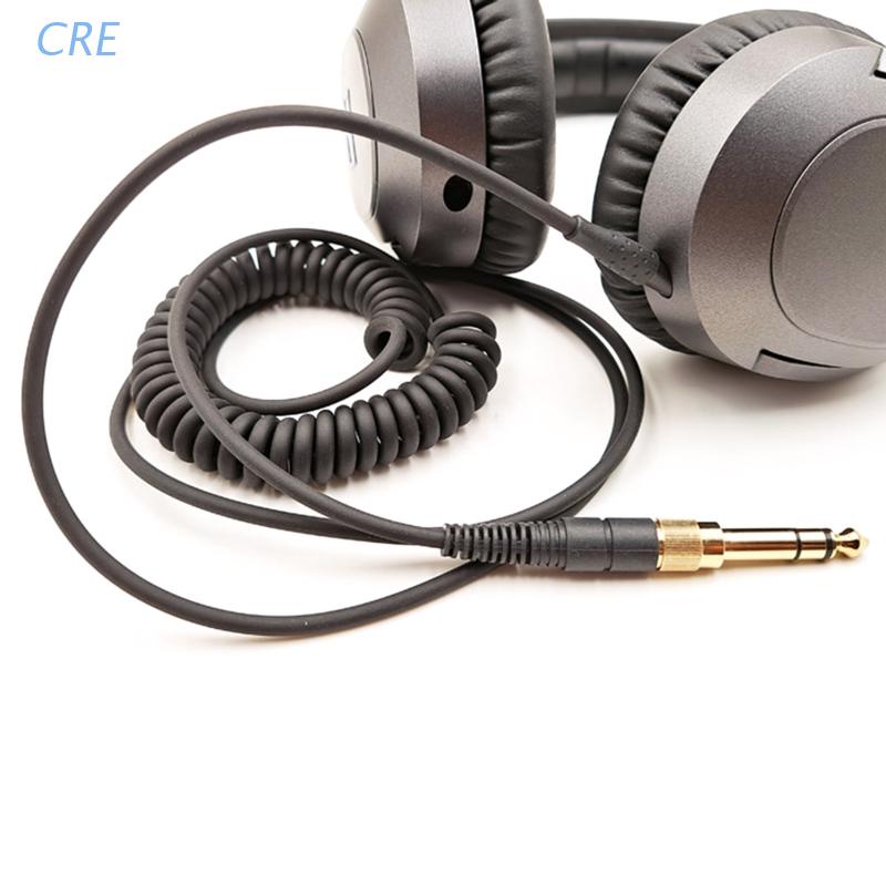 Cre Kabel Headphone 3.5mm Dengan Adapter 6.5mm Untuk HD6 HD7 HD8 Earphone Inti Tembaga Bebas Oksigen