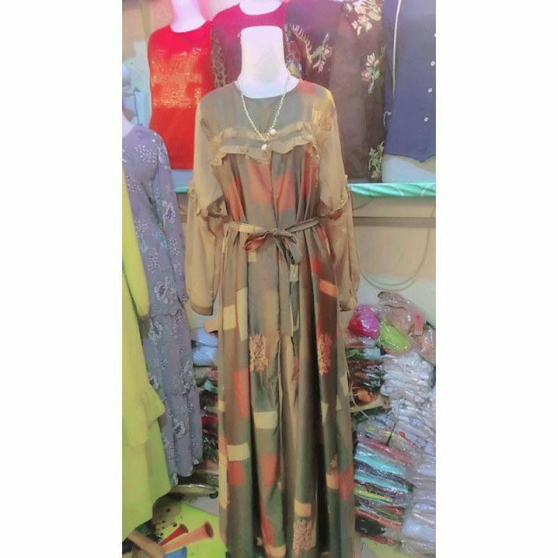 Gamis renda modern/