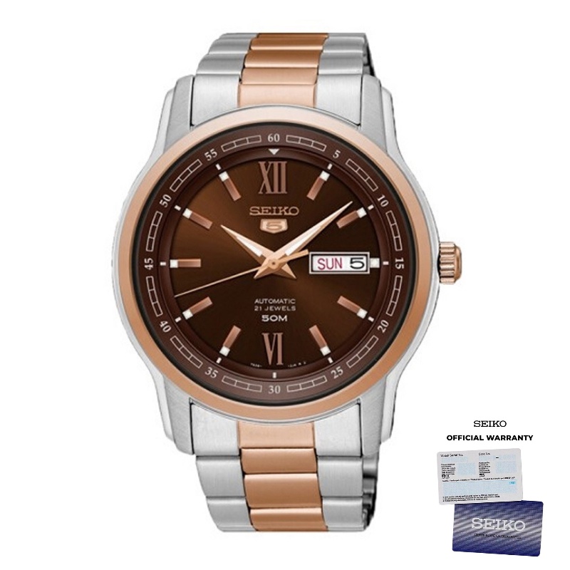 Jam Tangan Pria Seiko 5 SNKP18K1 Automatic Stainless Steel Strap