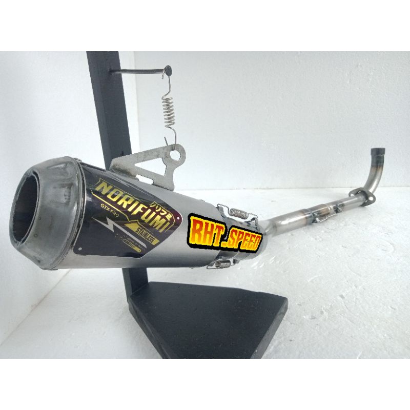 knalpot racing NORIF UMI shogun,supra x,vega,jupiter z