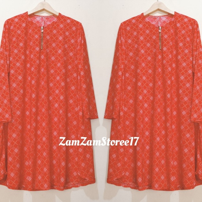 Tunik C8F2 CANTIKA SUPER JUMBO MAT JERSEY KOREA Premium Bahan Adem PROMO Viral Best Seller Pakaian W