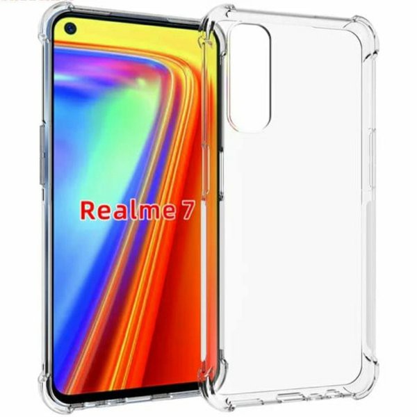 Anticrack Realme 7 7i 7 Pro 8 8 Pro Silikon Case Jelly Bening Transparan Softcase