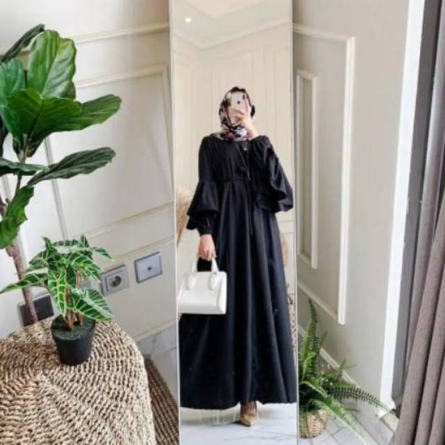 YOKA MAXI DRESS | MELINDA MAXI DRESS | GAMIS LENGAN TEROMPET