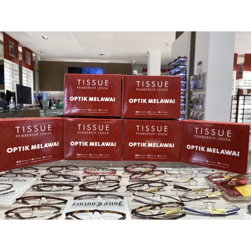 Tissue Pembersih Lensa Kacamata Optik melawai