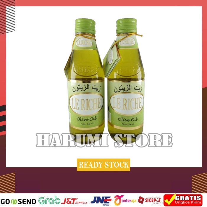 

Minyak Zaitun Leriche Olive Oil Le Riche 300ml