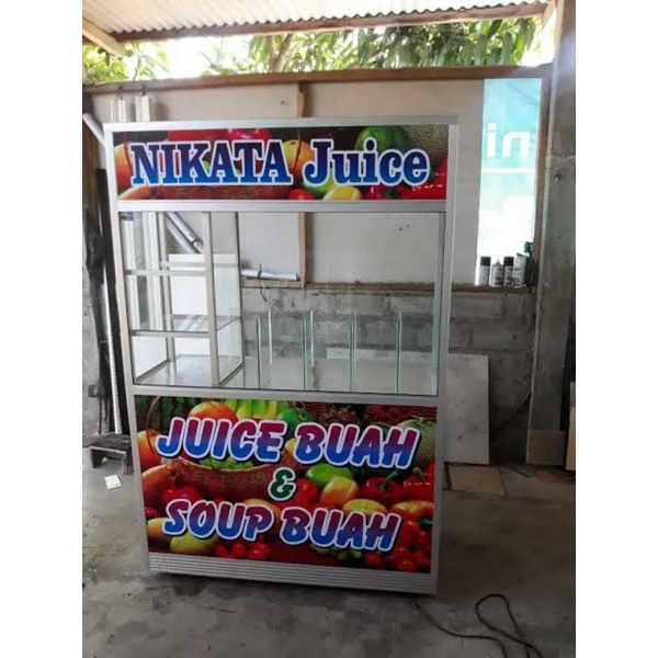 etalase jus etalase juice etalase minuman kekinian WILAYAH DIY