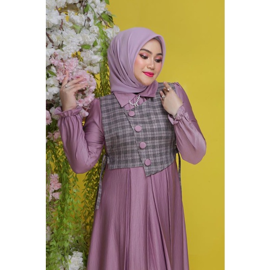 Mariposa Dress Vol 4 Ori by Byanca Irna Galery / Gamis Syar’i / Dress Muslimah Branded / Baju Syari Terbaru / Gamis Syari Pesta / Dress Syar'i Mewah / Fashion Muslimah Branded-C