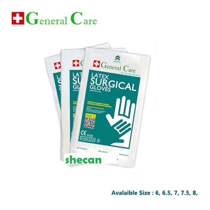 SARUNG TANGAN STERIL GENERAL CARE DAN GP CARE