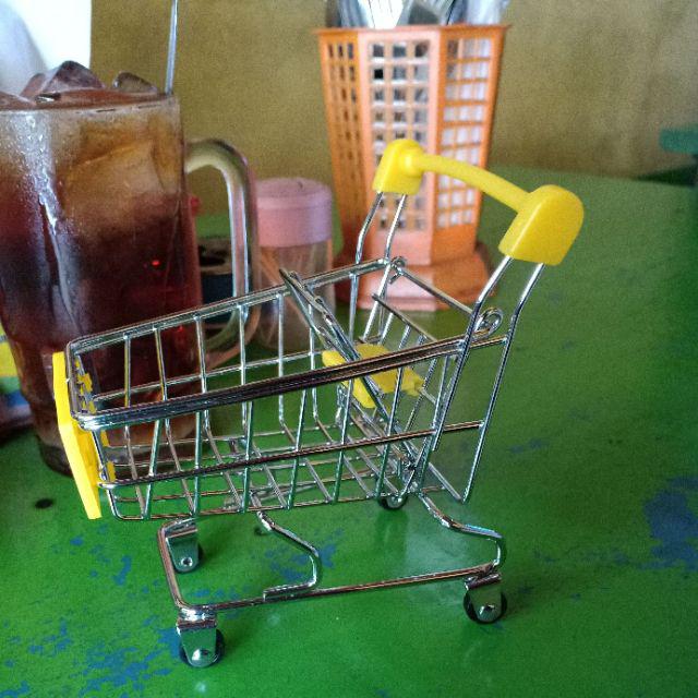 Miniatur Troli Mini Unik Bisa Untuk Dudukan Hp Atau Souvenir Dan Kado Trolicp
