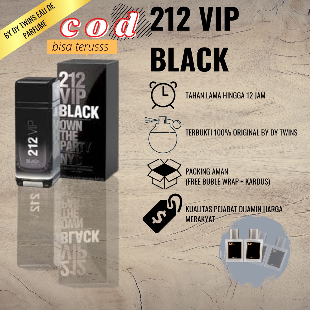 212 VIP MEN - PARFUME BY DY TWINS - PARFUME PRIA/WANITA ORIGINAL