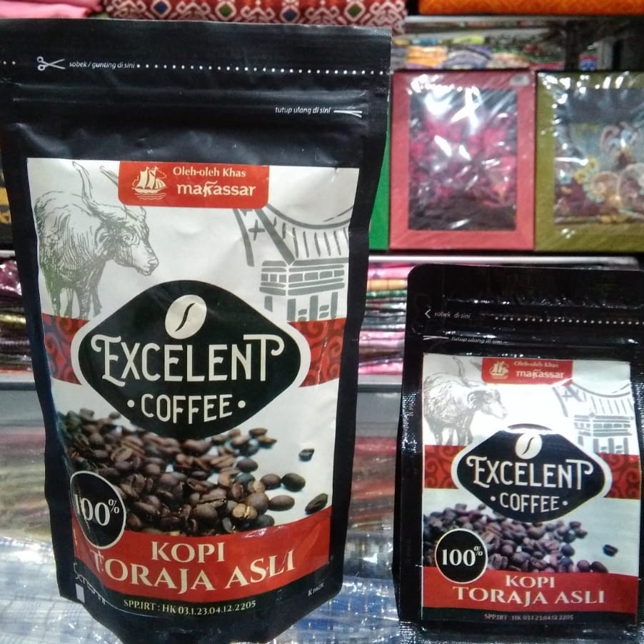 

EXCELENT coffee robusta 200 gr & 100 gr