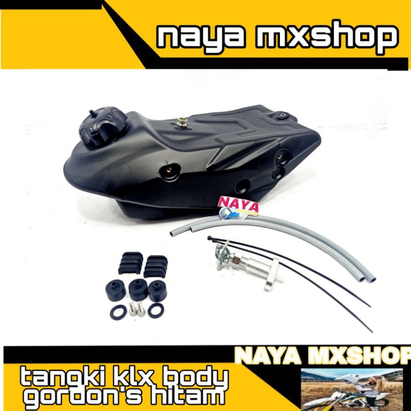 TANGKI KLX BODY GORDON TANGKI KLX GORDON ORIGINAL TANGKI BENSIN GORDON PLUS KRAN BENSIN